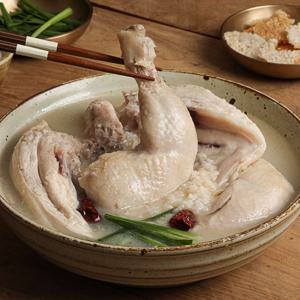 [마음식당] 능이품은 한우사골 누룽지 삼계탕 1.1kg x 2팩