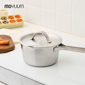 무연마제 통 5중 스테인리스 이유식 냄비