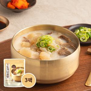 바른 도가니곰탕 600g 3개