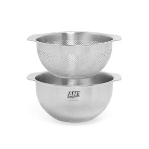 [류니키친공구]  316 스텐 믹싱볼 & 타공세트 25cm