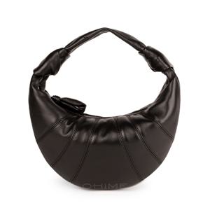 숄더백 포춘 크루아상 나파 레더 미니 다크초콜릿