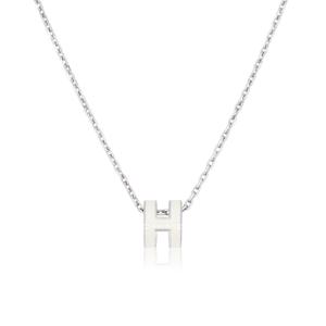 (국내당일출고) 목걸이 미니팝아슈 POP-H MINI 화이트+실버