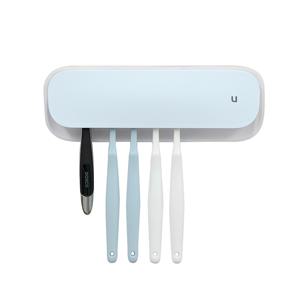 UV-C 센서 감지 무드등 온풍 건조 칫솔살균기 URT-138CH 블루