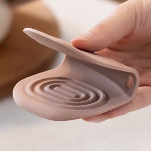 국산  실리콘 플랫 냄비 손잡이 2P