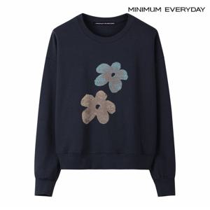 정상가 69000원ㅣ 에브리데이]플라워 프린팅 라운드 맨투맨 티셔츠 (EB3LW008D)