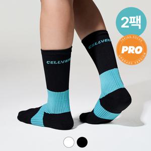 프로 스포츠양말 2켤레 여성 러닝 등산 두꺼운 장목 중목 국산양말