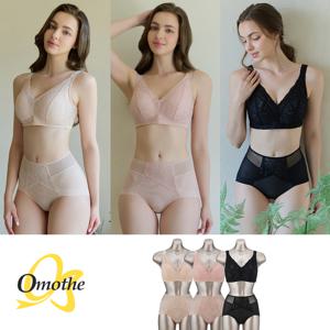 [최초가 159,900원]  글램커버 플로럴 레이스 브라팬티 6종 풀세트