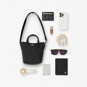 공식 여성 L.12.12 스트라스사이즈 미니크로스백 NF2609P56G 000