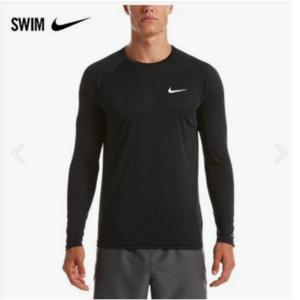 나이키 비치웨어 남성 에센셜 긴팔 래쉬가드 NESSA587-001