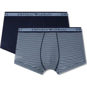 [롯데백화점][엠포리오 아르마니 언더웨어]프리미엄 선염 코튼 드로즈 2종세트(0814312050-051)