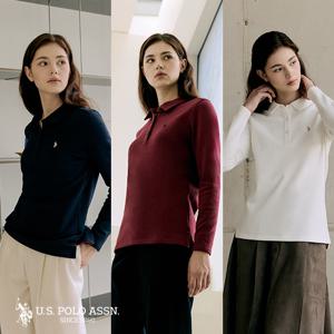 [가격▼][U.S POLO ASSN.] 25FW 기모 카라티 3종 여성