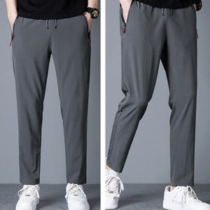 간절기 스판 남성 트레이닝 하의 츄리닝 바지 남자 허리 밴딩 고무줄 운동복 작업복