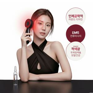 미오데칼코마니 다모아 EMS 두피 마사지기 브러쉬 저주파 앰플분사 지압 헤어관리
