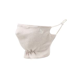 헤지스 골프 여성 [[25FW]] HWMU5F701I1 베이지 여성 로고 디테일 방한 마스크