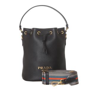 [롯데백화점] [프라다] 버킷백 1BE072 2E8K F0002 웹스트랩 멀티컬러