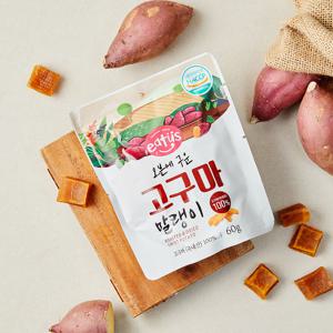 [이더스] 국내산 오븐에 구운 고구마 말랭이 60g 5팩