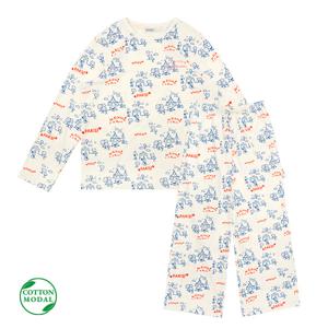 [정상가88000원]여성 서커스 저지 파자마 세트_BU61UJ505