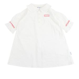 [정상가68000원][키즈]여아 레터링 셔링 원피스 잠옷_BU61UO402