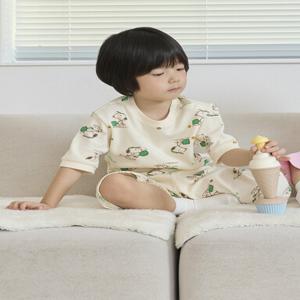 MOG2IP3303 유아 피너츠 와플셋업