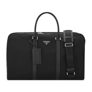 남성 삼각 로고 블랙 더플백 2VC007 2DMH F0002