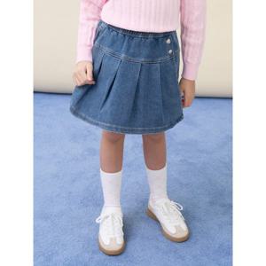 키즈  데님 스커트 - 스카이 블루 (BI6127G01Q)