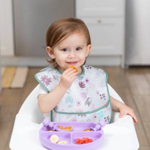 범킨스 방수 이유식 아기턱받이