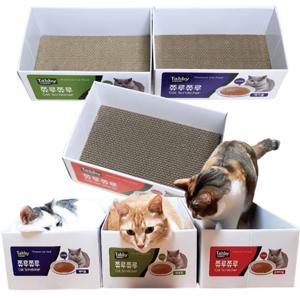 테비 쮸루쮸루 박스 고양이 스크래쳐 (오리지널)