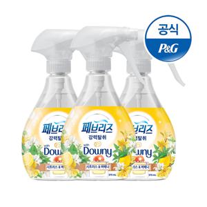 섬유탈취제 시트러스 향 370ml 3개