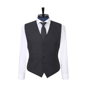 싱글 5버튼 울 수트 베스트 그레이 (PHVAH3002)