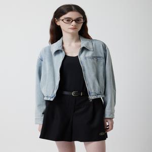 [정상가 459,000] 쥬크 스탠카라 집업 데님 자켓 Z253PSF403