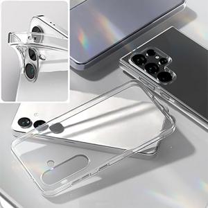 갤럭시S25 울트라 플러스 클리어 젤리 케이스 투명 TPU 카메라보호 범퍼 슬림 유막현상방지