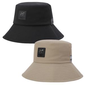 [마스터바니] 남성 테잎 타공 엠블럼 스트링 버킷햇 411D3CP105