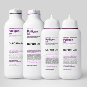 [닥터포헤어] 폴리젠 실크 샴푸 500mlx2 + 실크 트리트먼트 300mlx2