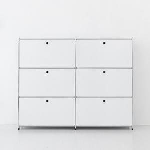 마켓비 심플리 2x3 수납장 6문 BC134