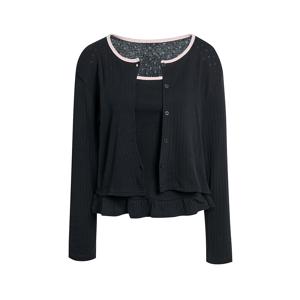 플라워 펀칭 프릴 나시 가디건 세트 GS4N0CD411