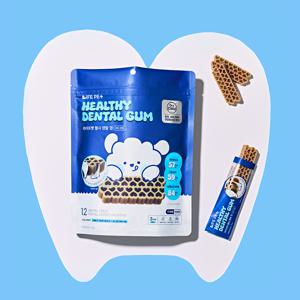 라이프펫 강아지 헬시 덴탈껌 개껌 치석제거껌 애견간식 유산균 하드타입 구강+치아, 120g