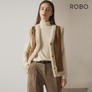 [최초가 790,000] 23FW 라도마社 리버시블 무스탕 베스트