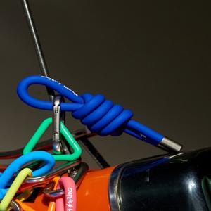 헤지스 액세서리 [[24FW]] HILG4FH94B2 [Super Hazzys]  블루 트위스트 키링 겸 참장식