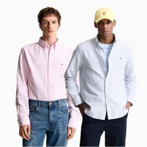 [Regula fit] 헤리티지 스트라이프 셔츠 2종 택1 (T12F0WSH060MT1)