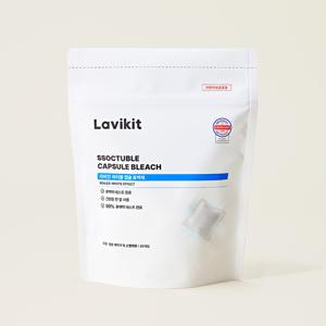 쏙터블 캡슐표백제 얼룩제거 찌든때제거 흰옷빨래 30개입