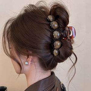 시양 올림머리 헤어 집게핀 A252