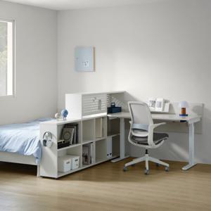 멘디 모션데스크 패키지A(1400모션,2000파티션책장,침대)