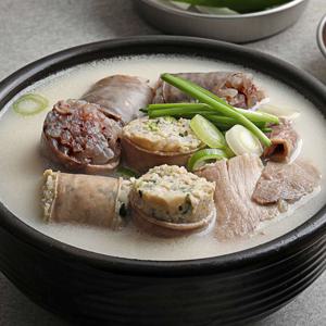 [무보까] 국내산 한우사골 한돈 순대국 600g x 3팩, 부산맛집