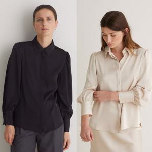 [최초가219000] Satin Fabric Shirts_2 Colors