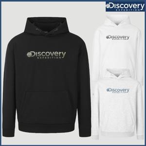 디스커버리 26SS 신상 봄 남여공용 로건 빅로고 후드티셔츠 DXHD31061 CJDTT