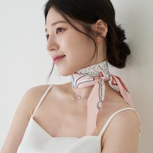 [최초가 59,000원]멜로나 실크 롱 다이아 스카프 S7421S303