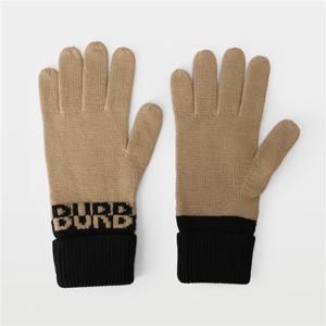 BB 로고 남녀공용 울 니트 장갑 81134881