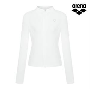 코어 여성 레귤러핏 집업 래쉬가드 A6BL1QR41WHT