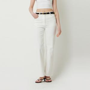 [최초가 258000] 화이트 슬림 부츠컷 데님 팬츠_SADP43531WH