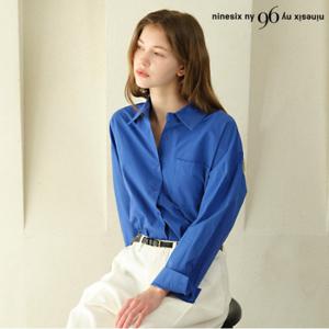 정상가:69,000원 ㅣ 데일리 여성 카라넥 긴팔 셔츠 (NP3BA014L0)